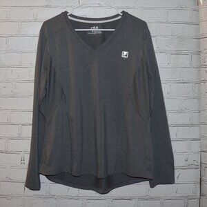 🖤 FILA Sport Performance V-Neck Top · Size XL